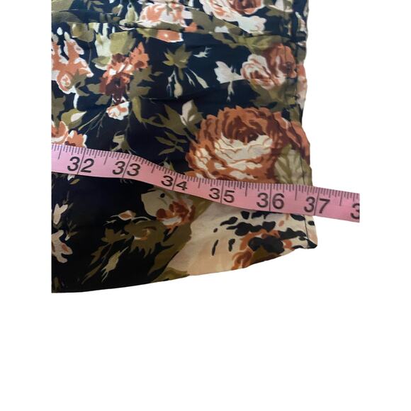 90’s Express floral pleated maxi skirt - Picture 2 of 5